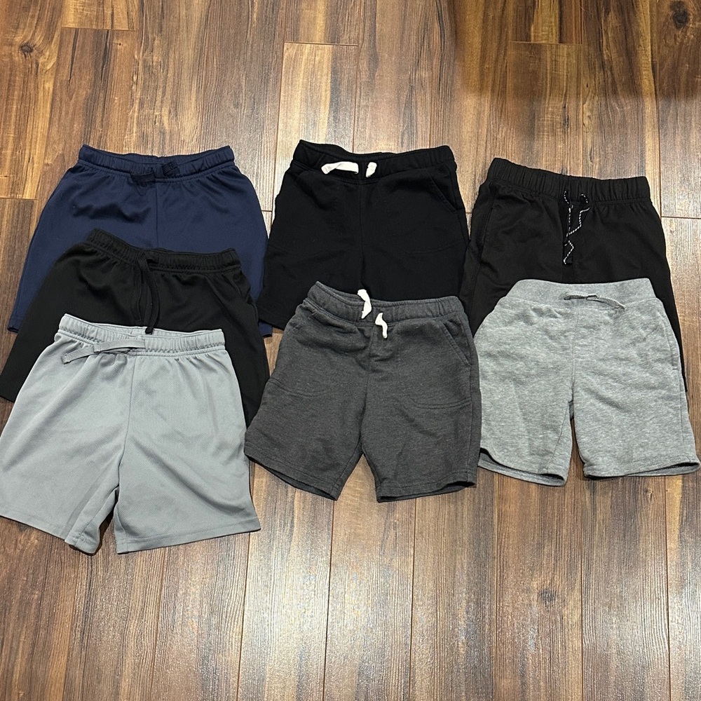 Kids Assorted Color Shorts Set
